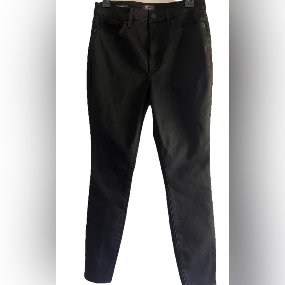 NYDJ Black Slim High-Rise Jeans for Women